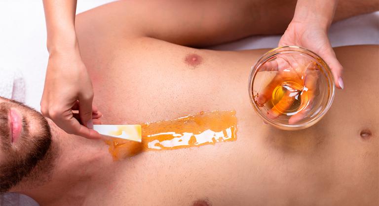 depilacion cera hombre